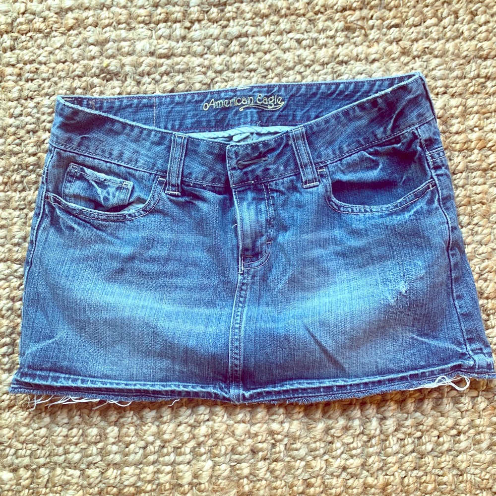 Jean Mini Skirt
